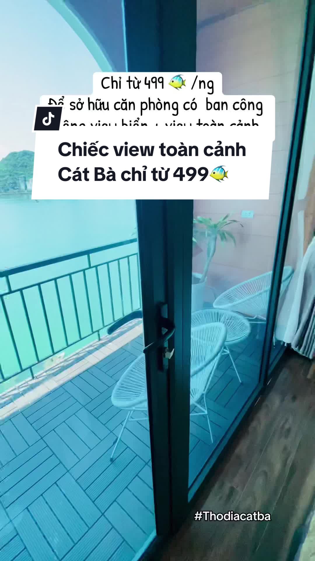 Chỉ&nbsp;từ&nbsp;499&nbsp;🐠&nbsp;/ ng Để&nbsp;sở&nbsp;hữu&nbsp;căn&nbsp;ph&ograve;ng&nbsp;c&oacute;&nbsp;&nbsp;ban&nbsp;c&ocirc;ng&nbsp; ri&ecirc;ng&nbsp;view&nbsp;biển&nbsp;+&nbsp;view&nbsp;to&agrave;n&nbsp;cảnh&nbsp; C&aacute;t&nbsp;B&agrave; #thodiacatba #catba #dulichbien #biển #duongthodiacatba #dulichcatba #homstaycatba